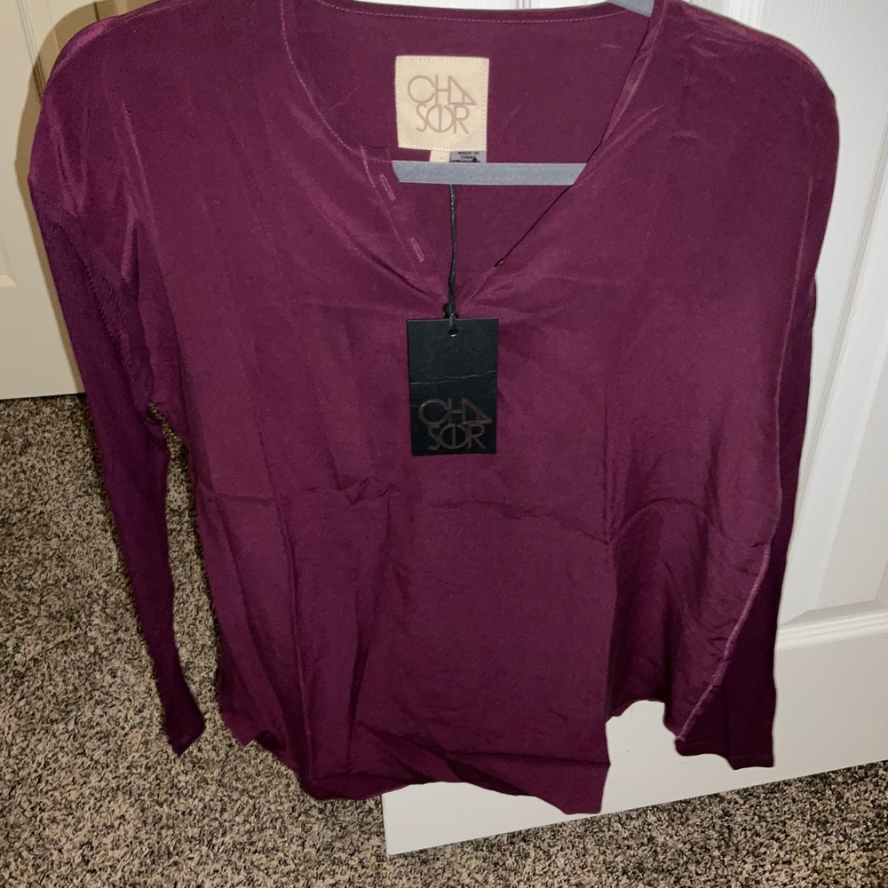 Chaser Women's Rich Purple Blouse